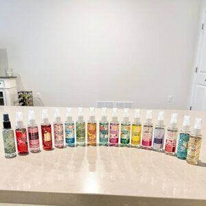 17pc Bath & Body Works Poshmark Hand Sanitizers Lot Spray Bundle 1oz Rare Scents